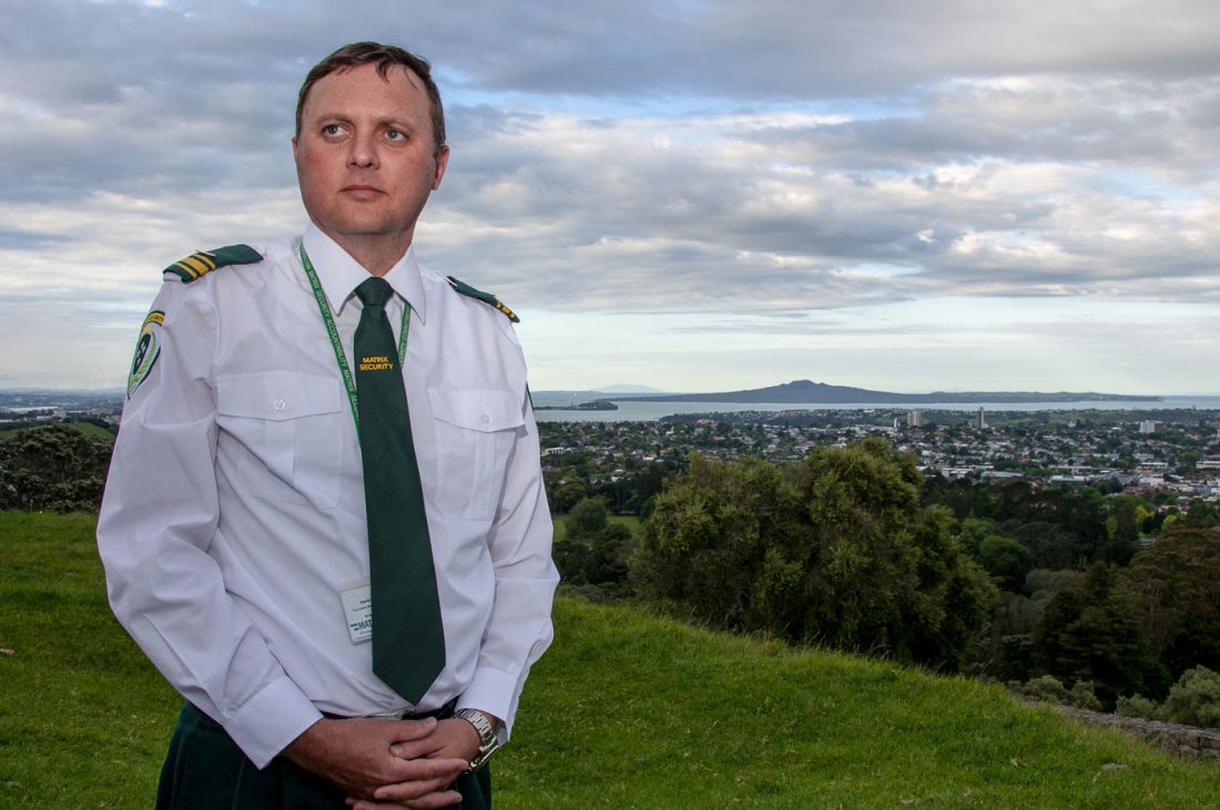 Photo of Matrix Security guard in park