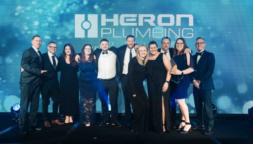 Heron Plumbing: Employer of the Year 2023 at the 2degress Auckland Business Awards